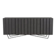 Brolio Sideboard Charcoal by Moe's Home at Eve Furniture
