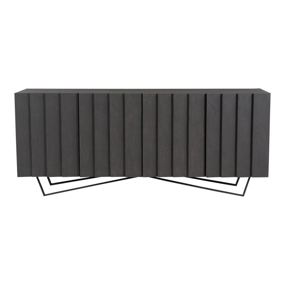 Brolio Sideboard Charcoal by Moe's Home at Eve Furniture
