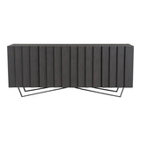 Brolio Sideboard Charcoal by Moe's Home at Eve Furniture
