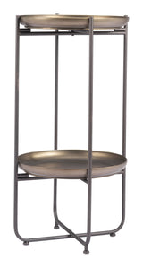Bronson Bronze Accent Table by Zuomod at Eve Furniture