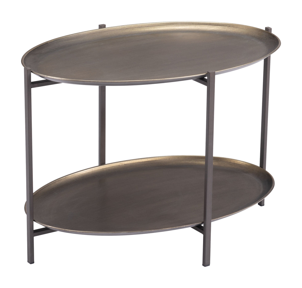 Bronson Bronze Coffee Table by Zuomod at Eve Furniture