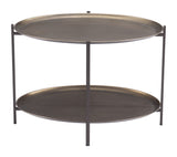 Bronson Bronze Coffee Table by Zuomod at Eve Furniture