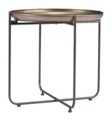 Bronson Bronze Side Table by Zuomod at Eve Furniture