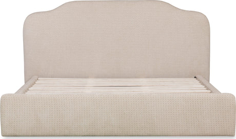 Bronson Pasadena Cottage Cream King Upholstered Bed by Modus Furniture at Eve Furniture