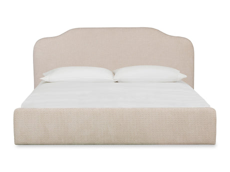 Bronson Pasadena Cottage Cream King Upholstered Bed by Modus Furniture at Eve Furniture
