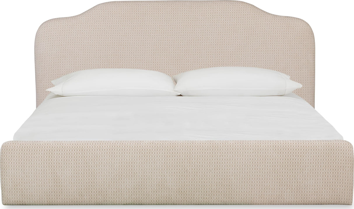 Bronson Pasadena Cottage Cream Queen Upholstered Bed by Modus Furniture at Eve Furniture