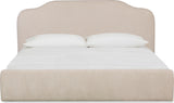 Bronson Pasadena Cottage Cream Queen Upholstered Bed by Modus Furniture at Eve Furniture