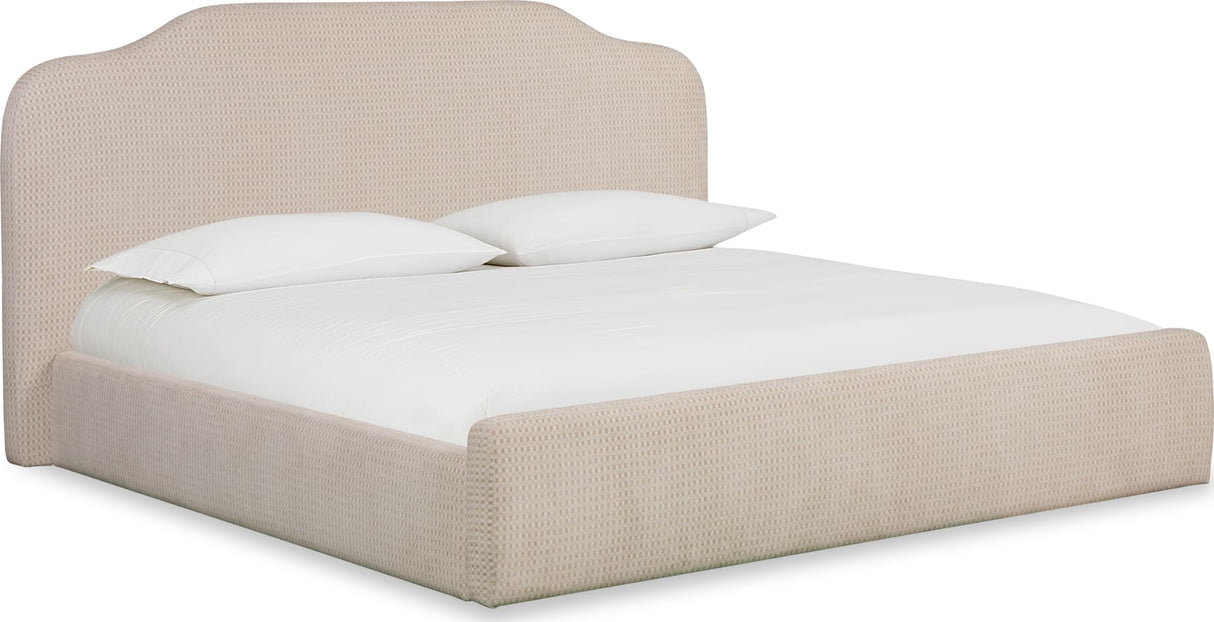 Bronson Pasadena Cottage Cream Queen Upholstered Bed by Modus Furniture at Eve Furniture