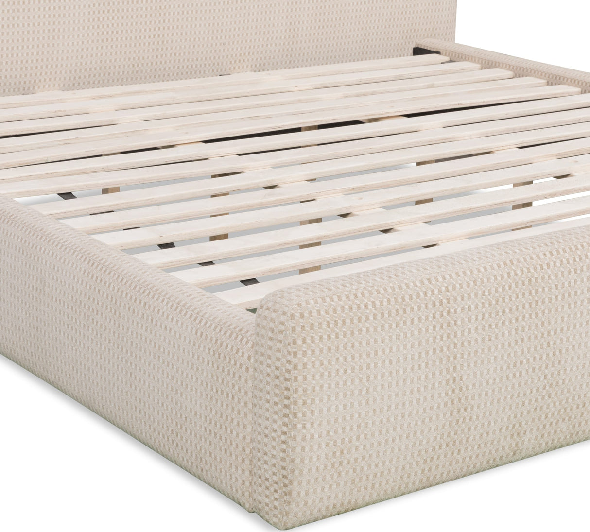 Bronson Pasadena Cottage Cream Queen Upholstered Bed by Modus Furniture at Eve Furniture