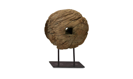 Bronte Reclaimed Wood Sculpture by Moe's Home at Eve Furniture