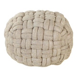 Bronya Pouf Cappuccino by Moe's Home at Eve Furniture