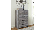 Bronyan Dark Gray Chest of Drawers by Ashley at Eve Furniture