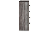 Bronyan Dark Gray Chest of Drawers by Ashley at Eve Furniture