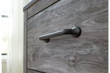 Bronyan Dark Gray Chest of Drawers by Ashley at Eve Furniture
