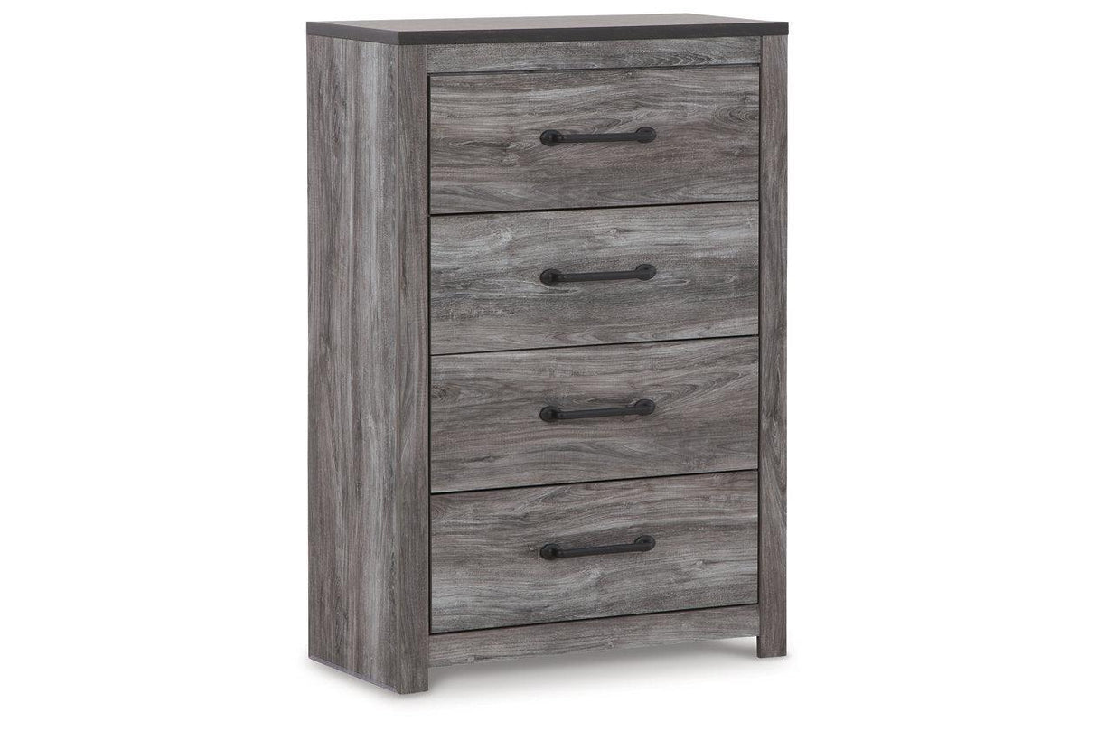 Bronyan Dark Gray Chest of Drawers by Ashley at Eve Furniture