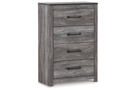 Bronyan Dark Gray Chest of Drawers by Ashley at Eve Furniture