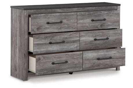 Bronyan Dark Gray Dresser by Ashley at Eve Furniture