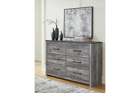 Bronyan Dark Gray Dresser by Ashley at Eve Furniture
