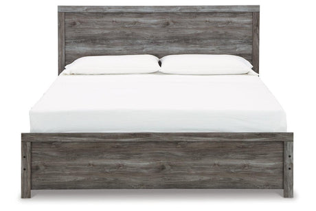 Bronyan Dark Gray King Panel Bed by Ashley at Eve Furniture