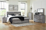 Bronyan Dark Gray Panel Bedroom Set by Ashley at Eve Furniture