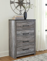 Bronyan Dark Gray Panel Bedroom Set by Ashley at Eve Furniture