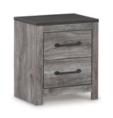 Bronyan Dark Gray Panel Bedroom Set by Ashley at Eve Furniture