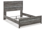 Bronyan Dark Gray Queen Panel Bed by Ashley at Eve Furniture