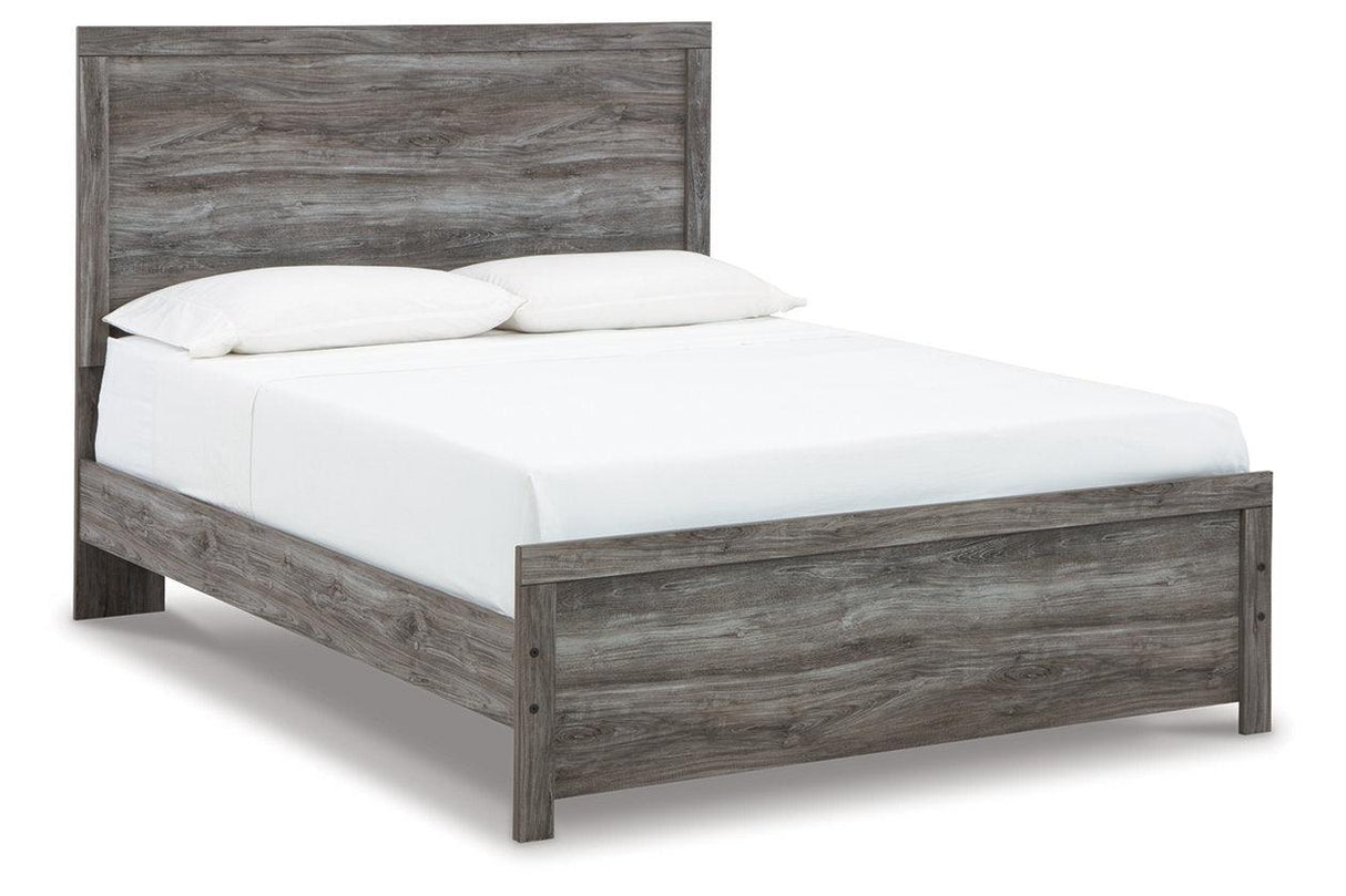 Bronyan Dark Gray Queen Panel Bed by Ashley at Eve Furniture