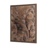 Bronze Beauty I by Studio M a handmade Original Framed 3D Textured Artwork by Mercana at Eve Furniture