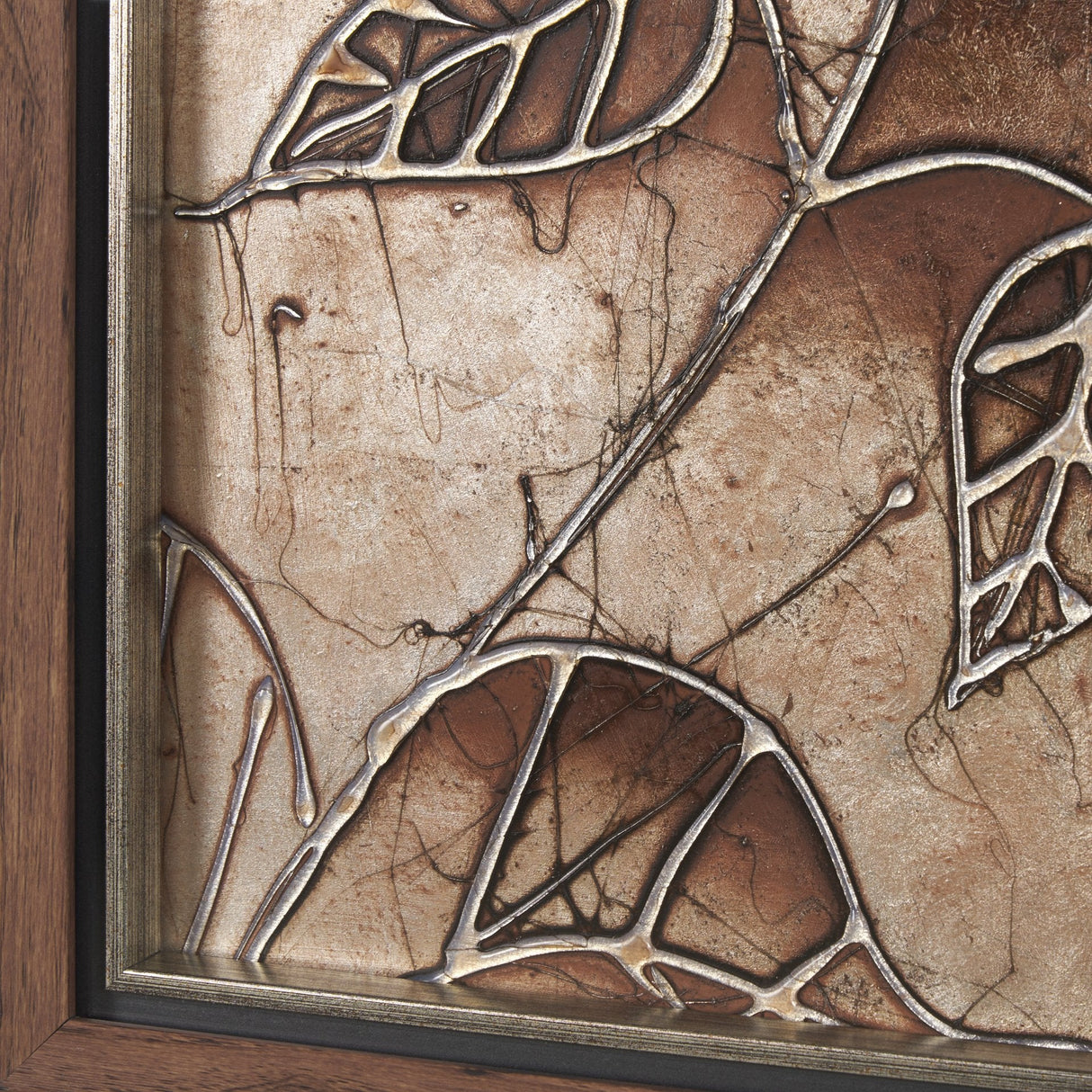 Bronze Beauty I by Studio M a handmade Original Framed 3D Textured Artwork by Mercana at Eve Furniture