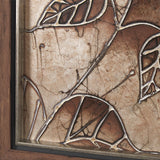 Bronze Beauty II by Studio M a handmade Original Framed 3D Textured Artwork by Mercana at Eve Furniture