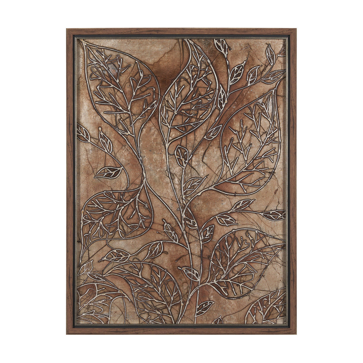 Bronze Beauty II by Studio M a handmade Original Framed 3D Textured Artwork by Mercana at Eve Furniture