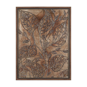 Bronze Beauty II by Studio M a handmade Original Framed 3D Textured Artwork by Mercana at Eve Furniture