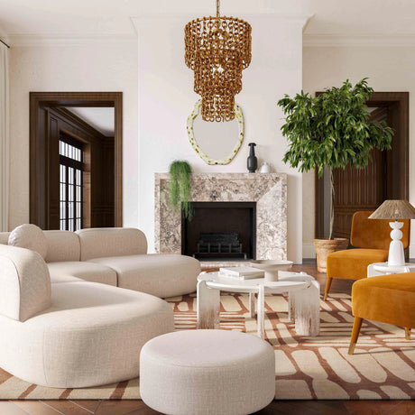 Broohah Upholstered Sectional by TOV Furniture at Eve Furniture