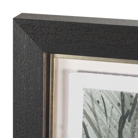 Brook and Willows I by Mercana Studio Hand Embelished Textured Framed Artwork Matted under Glass by Mercana at Eve Furniture