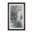 Brook and Willows I by Mercana Studio Hand Embelished Textured Framed Artwork Matted under Glass by Mercana at Eve Furniture
