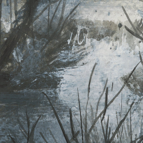 Brook and Willows I by Mercana Studio Hand-Embellished Textured Framed Canvas Artwork by Mercana at Eve Furniture