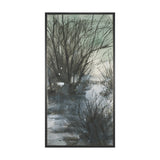 Brook and Willows I by Mercana Studio Hand-Embellished Textured Framed Canvas Artwork by Mercana at Eve Furniture