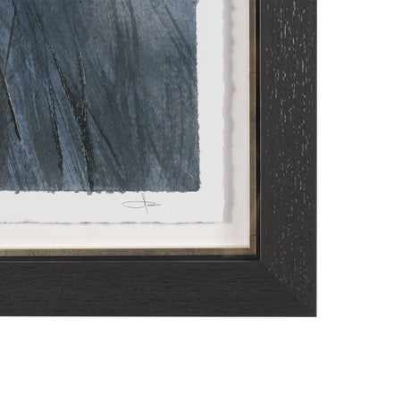 Brook and Willows II by Mercana Studio Hand Embelished Textured Framed Artwork Matted under Glass by Mercana at Eve Furniture