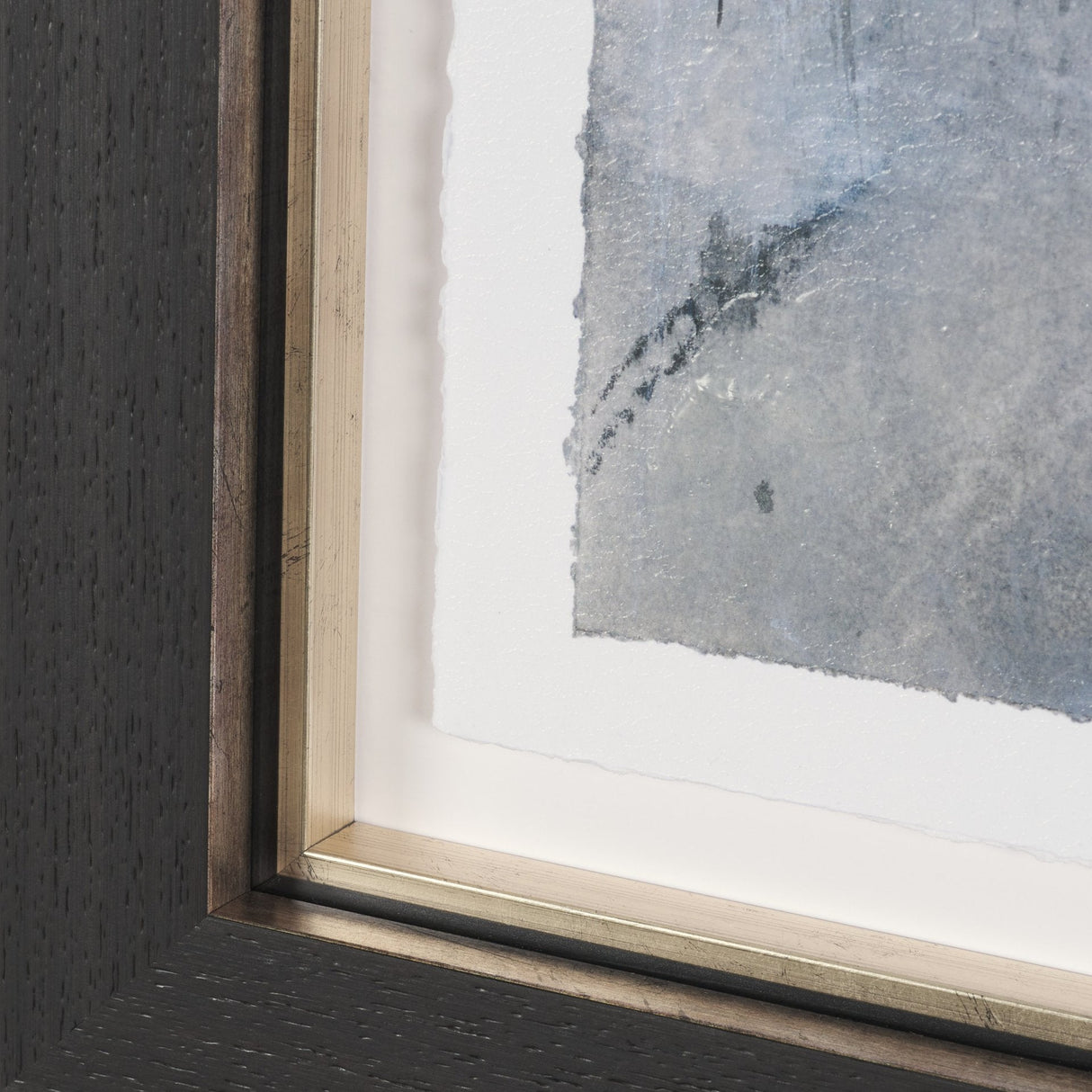 Brook and Willows II by Mercana Studio Hand Embelished Textured Framed Artwork Matted under Glass by Mercana at Eve Furniture
