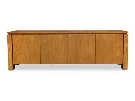 Brook Country Oak Media Unit by MOES at Eve Furniture