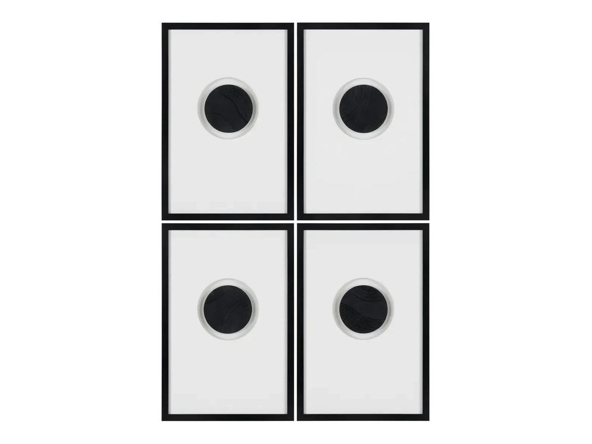 Brookings Black Wall Art by Crestview at Eve Furniture
