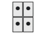 Brookings Black Wall Art by Crestview at Eve Furniture