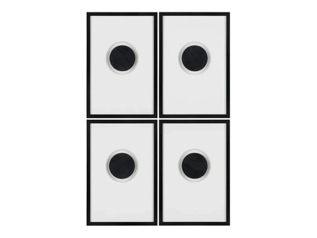 Brookings Black Wall Art by Crestview at Eve Furniture