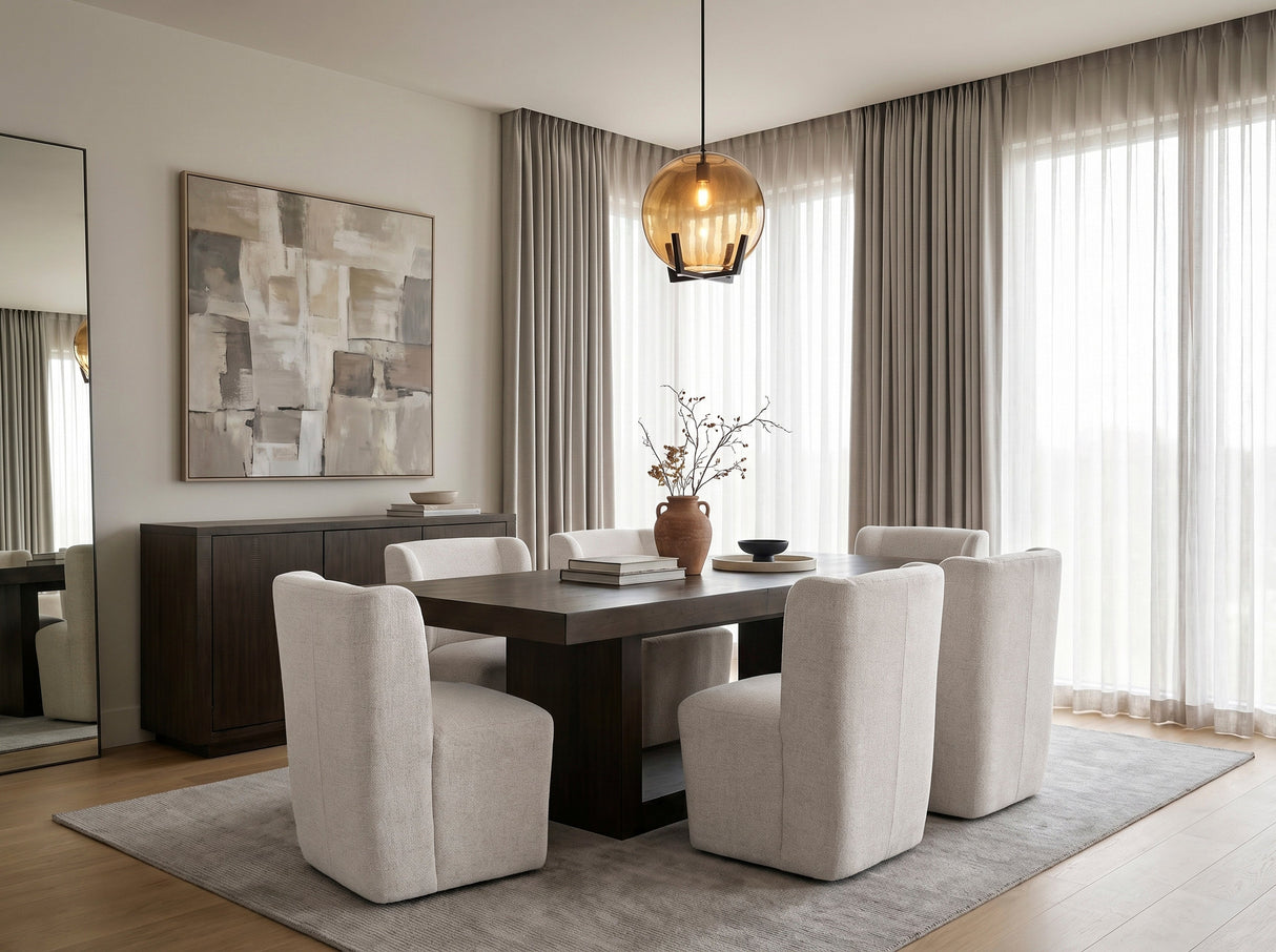 Brookings Brown Dining Server by Homelegance at Eve Furniture