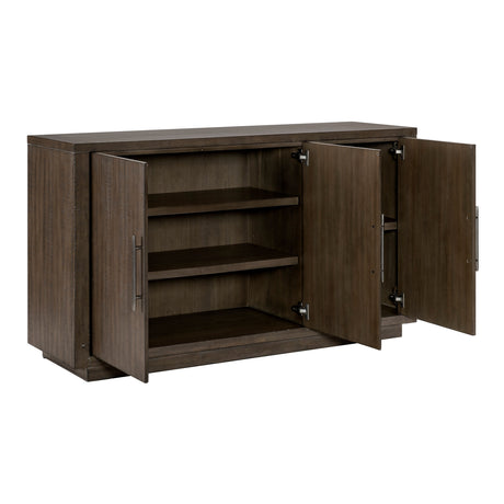 Brookings Brown Dining Server by Homelegance at Eve Furniture