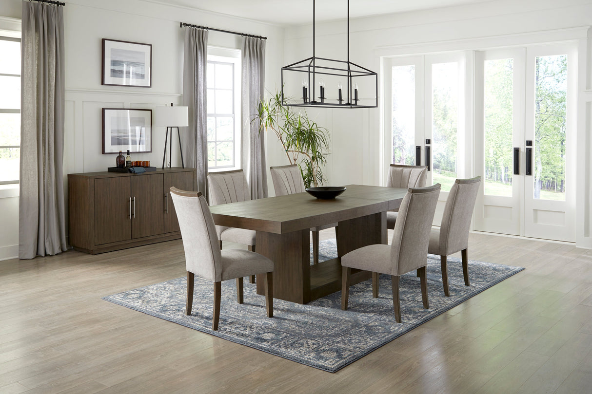Brookings Brown Dining Server by Homelegance at Eve Furniture