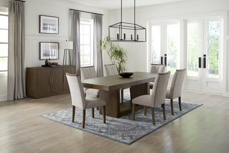 Brookings Brown Dining Server by Homelegance at Eve Furniture