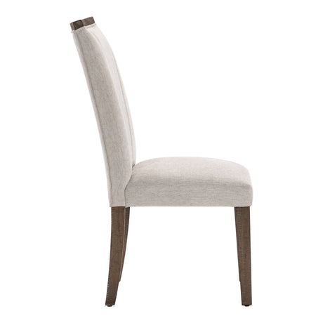 Brookings Gray/Brown Dining Side Chair, Set of 2 by Homelegance at Eve Furniture