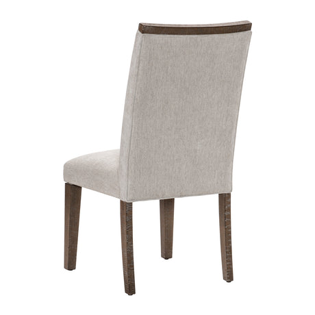 Brookings Gray/Brown Dining Side Chair, Set of 2 by Homelegance at Eve Furniture